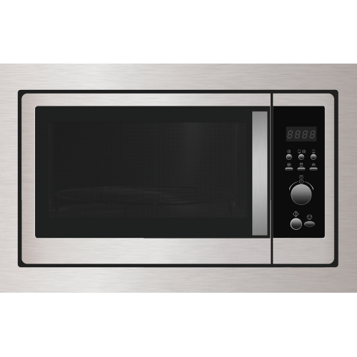 Forno micro-ondas embutido de aço inoxidável Forno micro-ondas